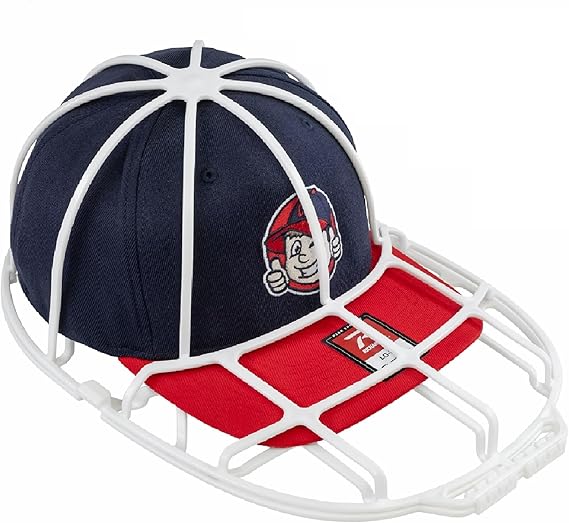 Eiito Hutwasch-Käfig Für Waschmaschine – Für Baseballkappen, Mit Netz, Weiß