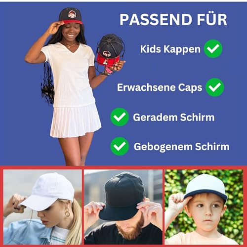 Doppelpack Cap Buddy & Cap Washer das Wunder-Waschmittel mit Bürstenkopf zur Basecap Reinigung