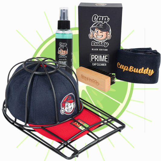 Cap Buddy & Cap Cleaner Black Edition Geschenk Set