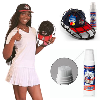 Cap Buddy Kappen Waschmittel - 200 ml in der praktischen Bürstenflasche