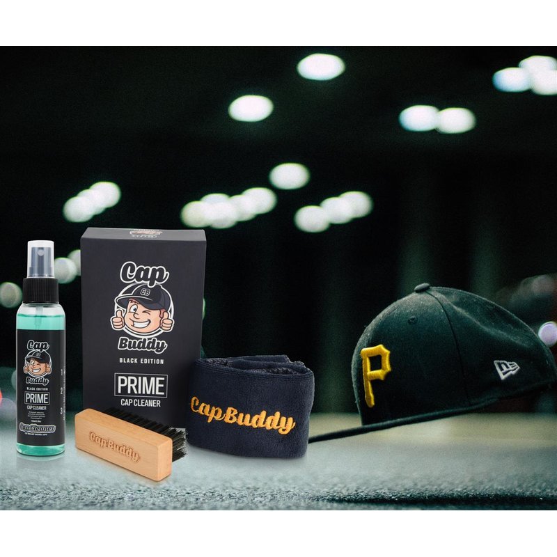 Black Edition & Original Cap Buddy - Cap Cleaner Geschenk Set - Cap Buddy Shop