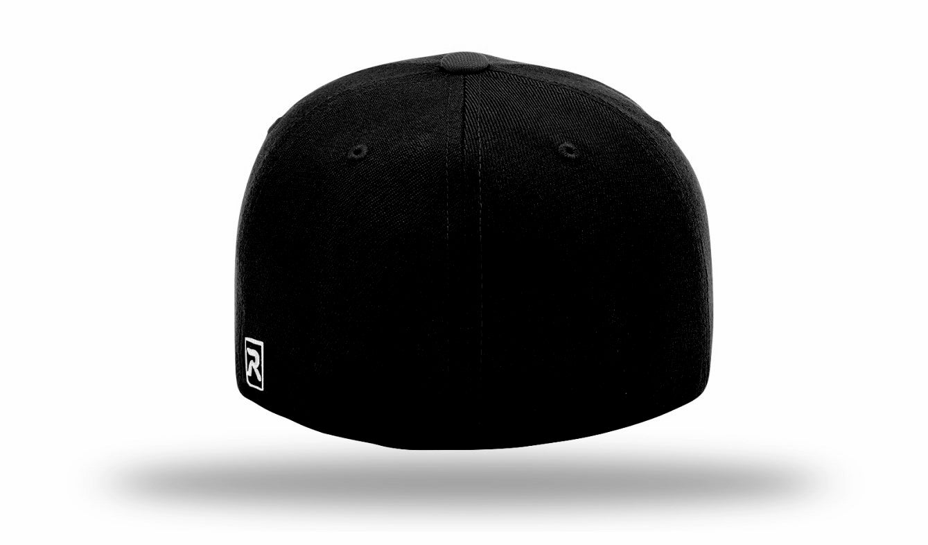 Cap Buddy Kappe Black on Black Hinten